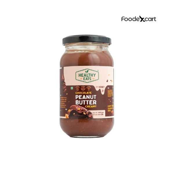 Peanut Butter Natural & Chocolate Flavor (400 gm) – পিনাট বাটার - নেচারাল এবং চকলেট ফ্লেভার (৪০০ গ্রাম) - Foodexcart