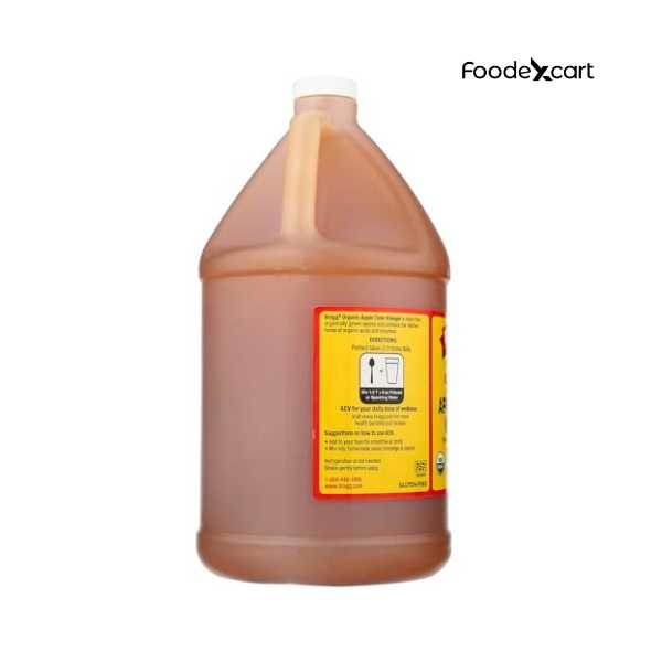 Bragg Organic Apple Cider Vinegar with the Mother – Raw, Unfiltered & Unpasteurized - Foodexcart