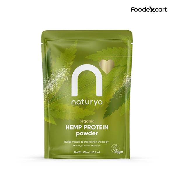 Naturya Hemp Protein Powder (100g) - Organic Plant Protein for Muscle & Energy - Foodexcart