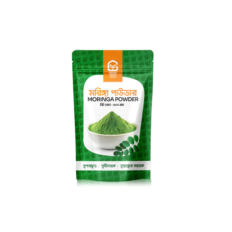 Ghorer Bazar Moringa Powder/মরিঙ্গা পাউডার (৫০০ গ্রাম) – Foodexcart