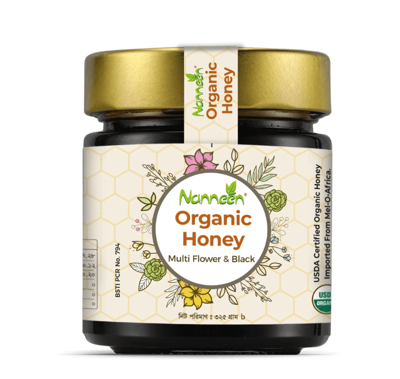 Nanneen Organic Honey - 100% Pure, Raw & Natural Honey - Foodexcart