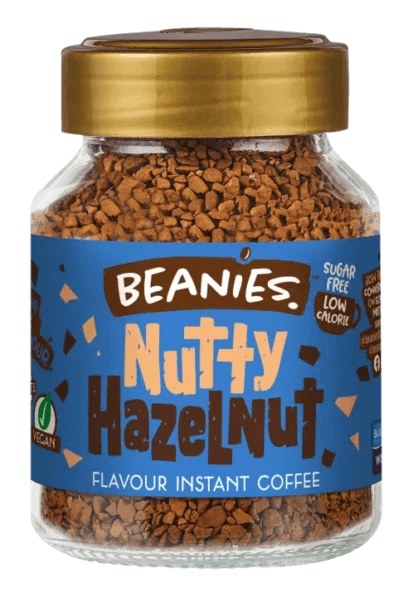 Beanies Nutty Hazelnut Flavoured Coffee – 50g - Foodexcart