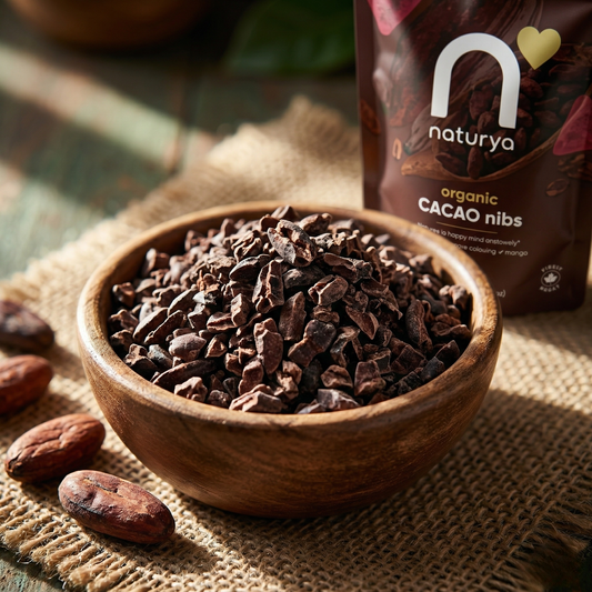 The Ultimate Mood and Energy Booster: Why Naturya Organic Cacao Nibs Are the Healthiest Chocolate You Can Eat