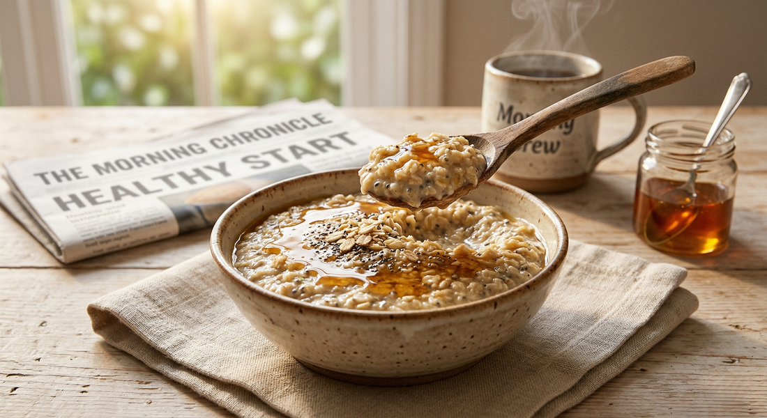 Say Goodbye to the Morning Rush: Why Naturya Golden Syrup & Chia Porridge is Your Ultimate Breakfast