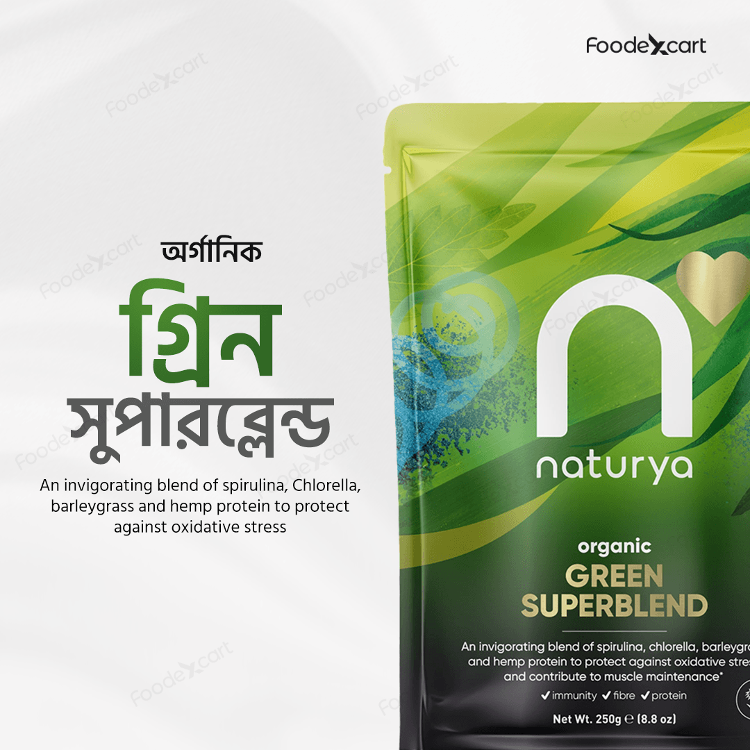 Naturya Organic Green Blend – 100g Superfood Power - Foodexcart