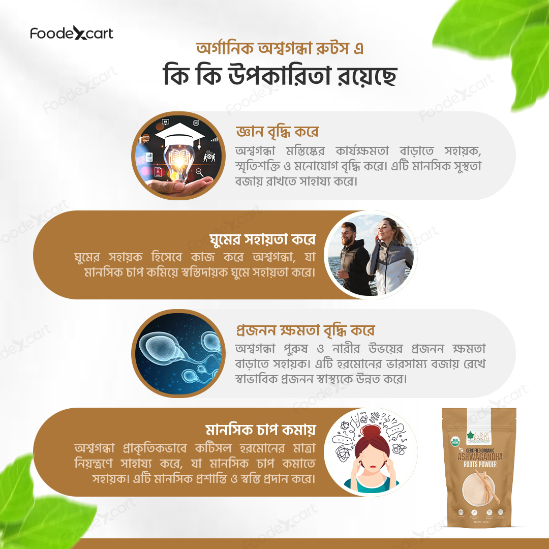 Ashwagandha Roots Powder (Withania Somnifera)