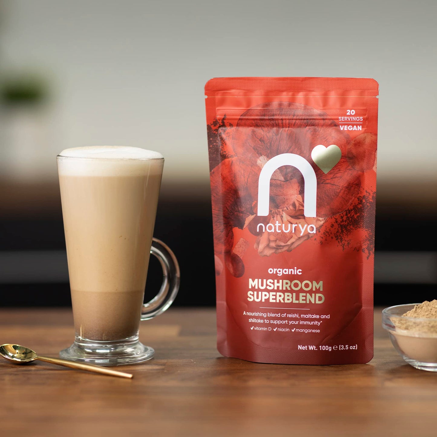 Naturya Organic Mushroom Blend – 100g