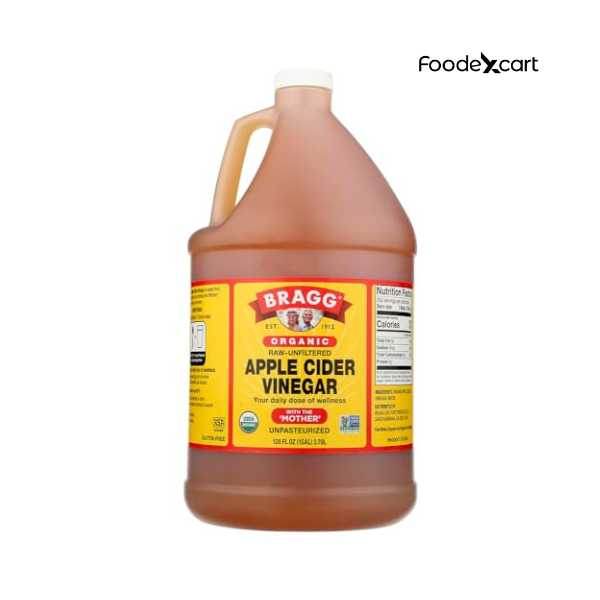 Bragg Organic Apple Cider Vinegar with the Mother – Raw, Unfiltered & Unpasteurized - Foodexcart