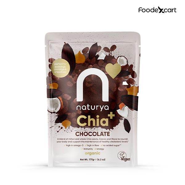 Naturya Chia+ Organic Pudding – Chocolate & Coconut Bliss - Foodexcart