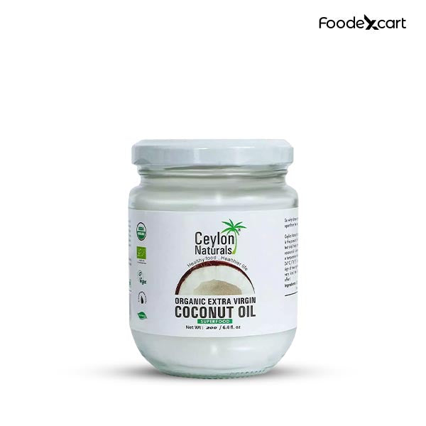 Ceylon Organic Coconut Oil - Extra Virgin 100% Pure & Natural