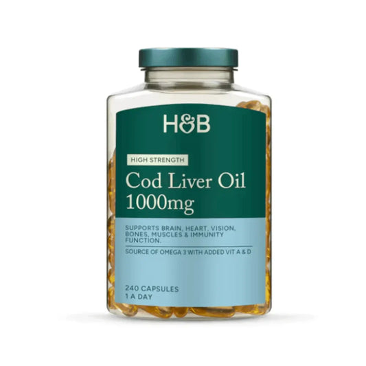 Holland & Barrett Pure Cod Liver Oil 1000mg