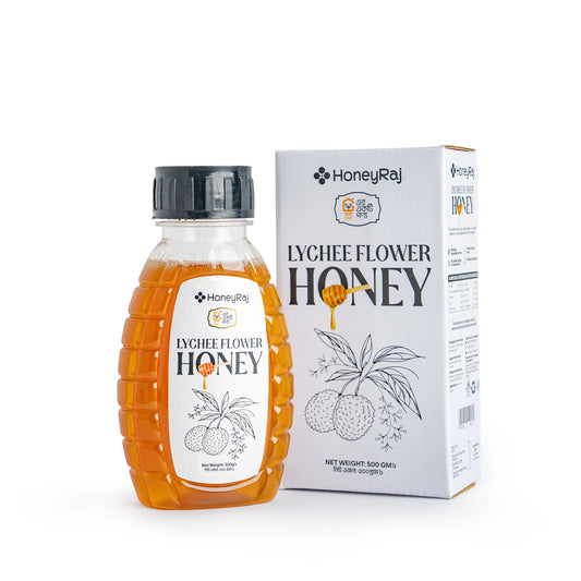 Ghorer Bazar লিচু ফুলের মধু/Lichu Flower Honey 500g