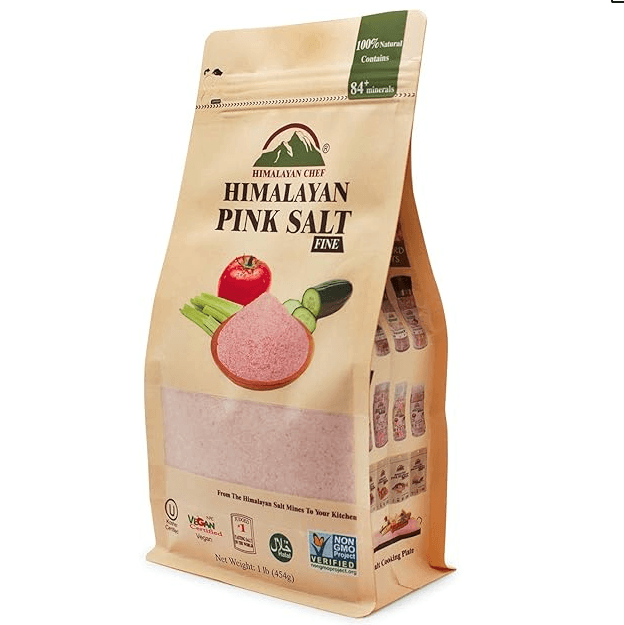 Himalayan Chef Pink Salt - 100% Natural, Gourmet Mineral-Rich Salt - Foodexcart