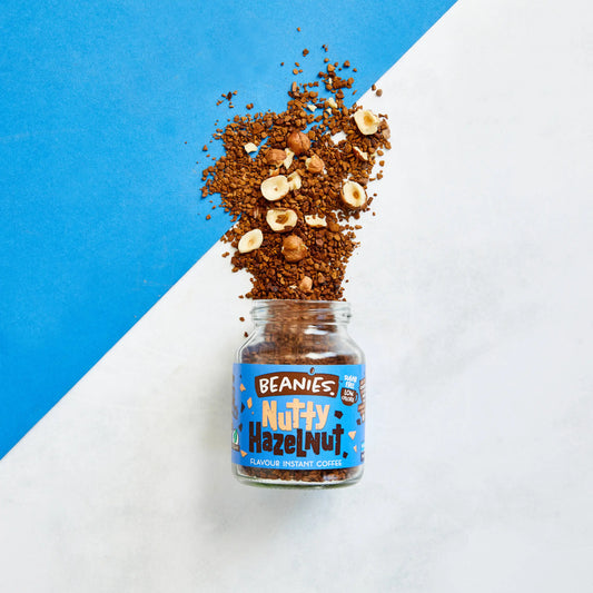 Beanies Nutty Hazelnut Flavoured Coffee – 50g