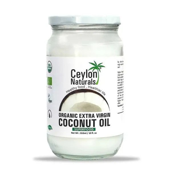 Ceylon Organic Coconut Oil - Extra Virgin 100% Pure & Natural