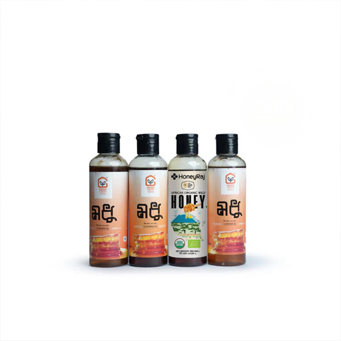 Ghorer Bazar Honey Special Combo Pack 
(4 types Honey)